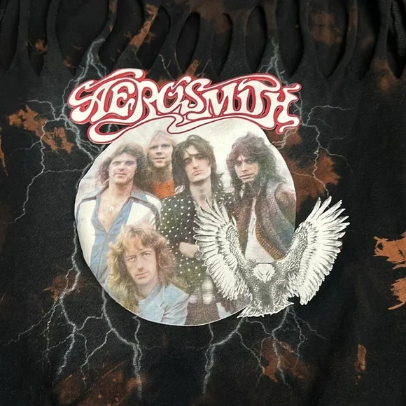 SOLD Aerosmith Custom Cut T Size M - Picture 3 of 3